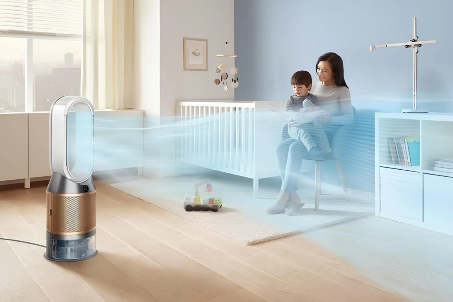 Очиститель воздуха Dyson Air PH05 White/Gold