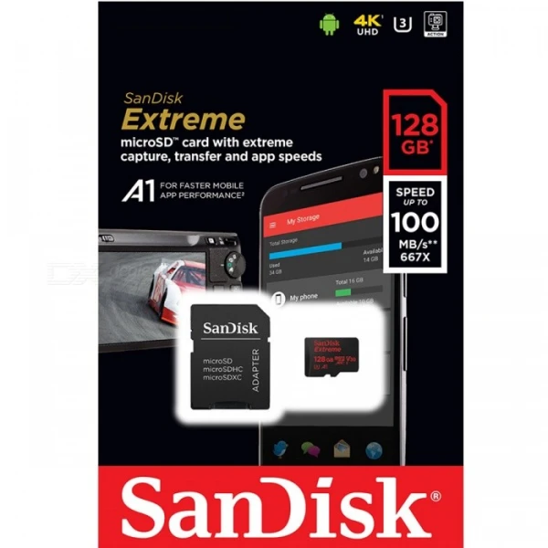 Карта памяти SanDisk 128GB