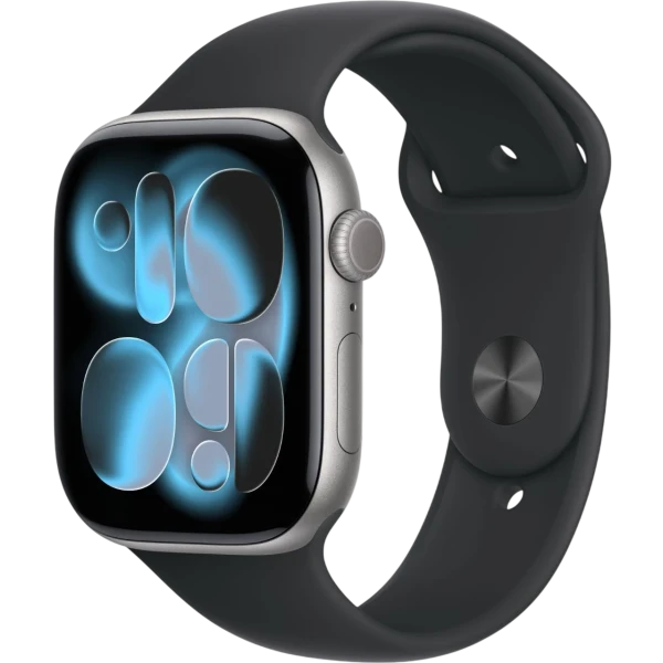 Apple Watch Series 11 46mm Space Grey Aluminum Sport Band
