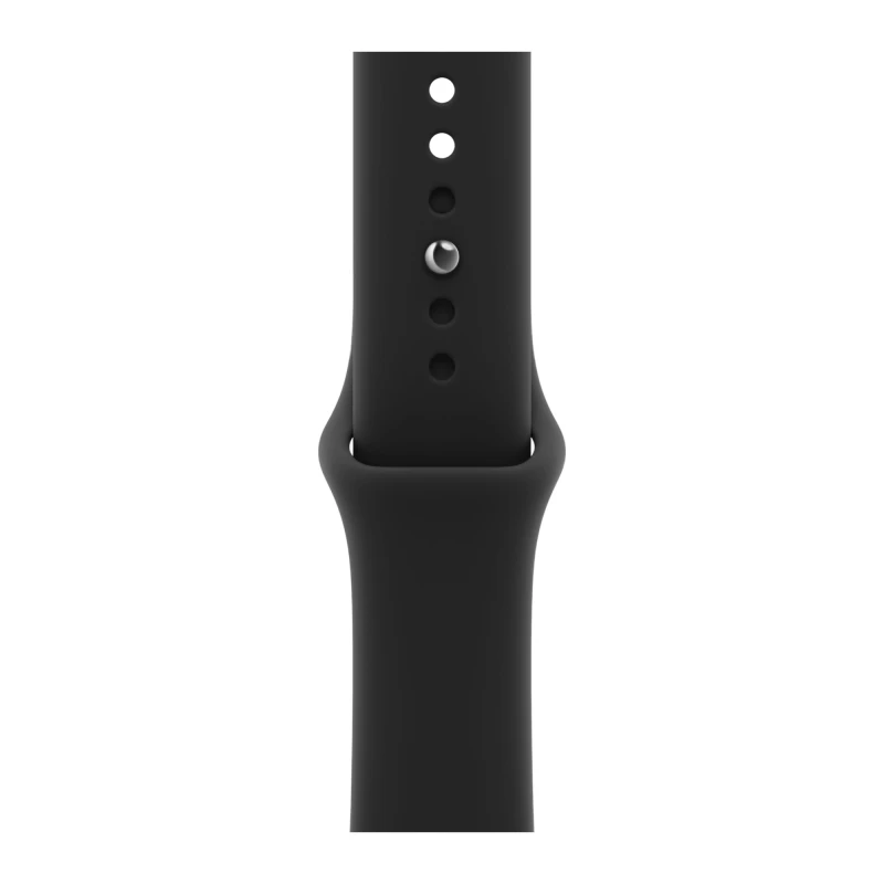 Apple Watch Series 12 46mm Black Aluminum Case with Black Sport Band (GPS+Cellular)