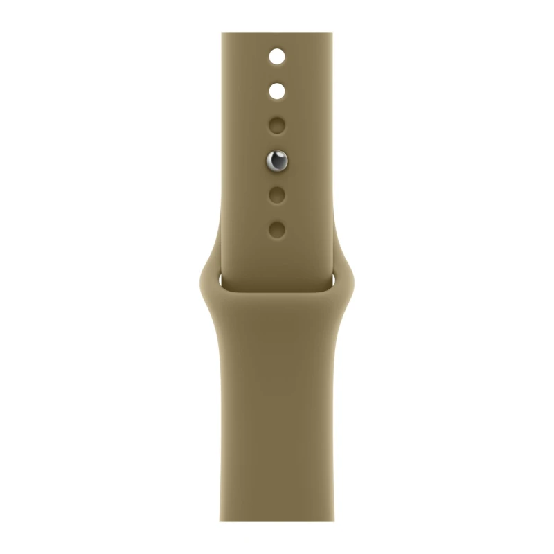 Apple Watch Series 12 42mm Dark Bronze Aluminum Case with Olive Sport Band