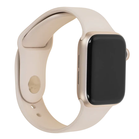Apple Watch SE 3 44mm Starlight Aluminum Case with Starlight Sport Band