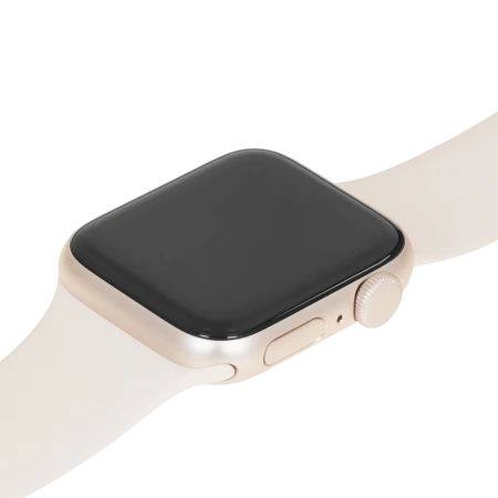 Apple Watch SE 3 44mm Starlight Aluminum Case with Starlight Sport Band