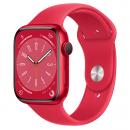 Apple Watch Series 8 45mm (PRODUCT)RED Aluminum Case with (PRODUCT)RED Sport Band