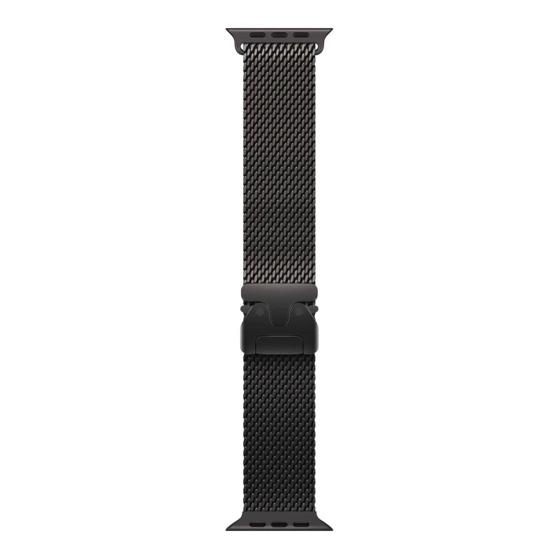 Apple Watch Ultra 4 49mm Black Titanium Milanese Loop