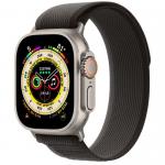 Apple Watch Ultra 49mm Titanium Case with Black/Gray Trail Loop