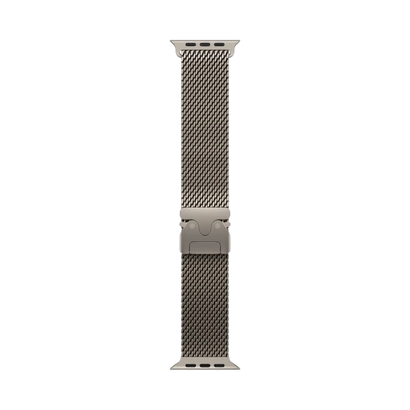 Apple Watch Ultra 3 49mm Natural Titanium Milanese Natural Loop
