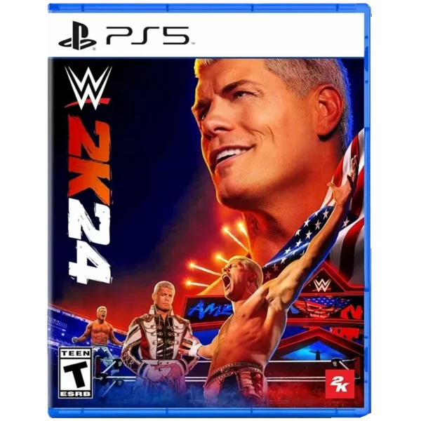 Диск для PS5 WWE 2K24