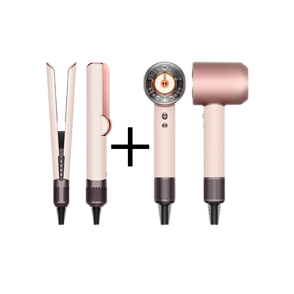 Выгодный комплект: Dyson Supersonic HD16 + Dyson Airstrait HT01
