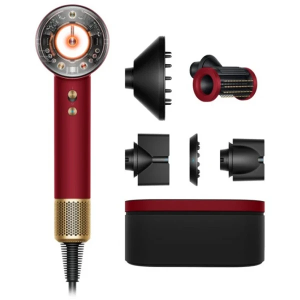 Фен Dyson Supersonic Nural HD16 (Red Velvet/Gold)