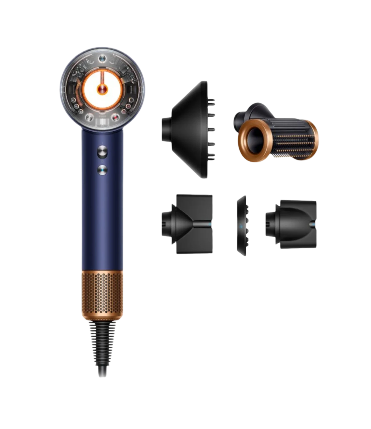 Фен Dyson Supersonic Nural HD16 (Prussian Blue/Rich Copper)(Без кейса)