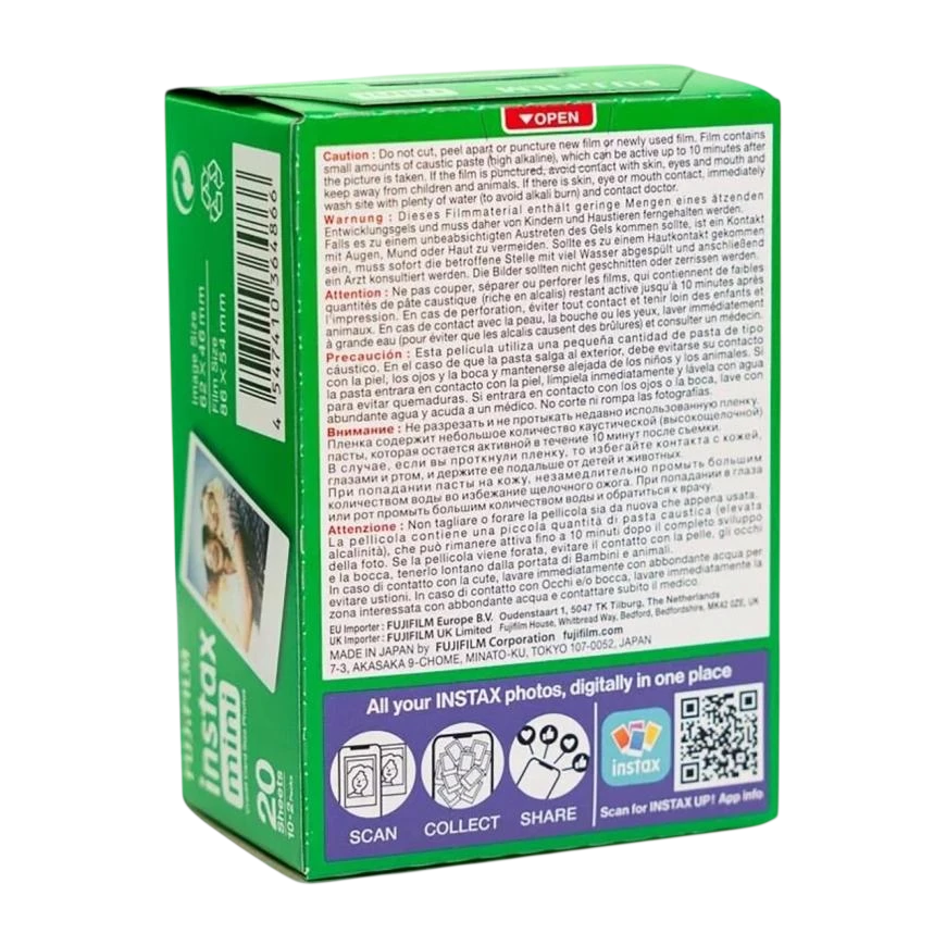 Картридж для моментальной печати FUJIFILM instax mini (20 снимков)