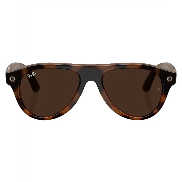 Умные очки Ray-Ban Meta (Gen 3) Aviator (Polished Havana, Clear/Brown Transitions)