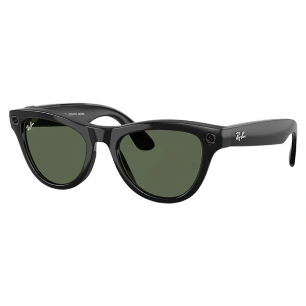 Умные очки Ray-Ban Meta (Gen 2) Skyler (Shiny Black, G15 Green)
