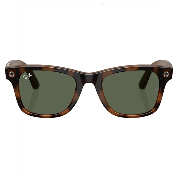 Умные очки Ray-Ban Meta (Gen 3) Wayfarer (Polished Havana, Green)