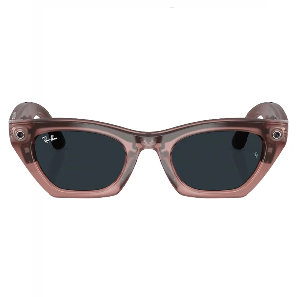 Умные очки Ray-Ban Meta (Gen 3) Zena (Polished Milky Pink Blush, Clear/Grey Transitions)