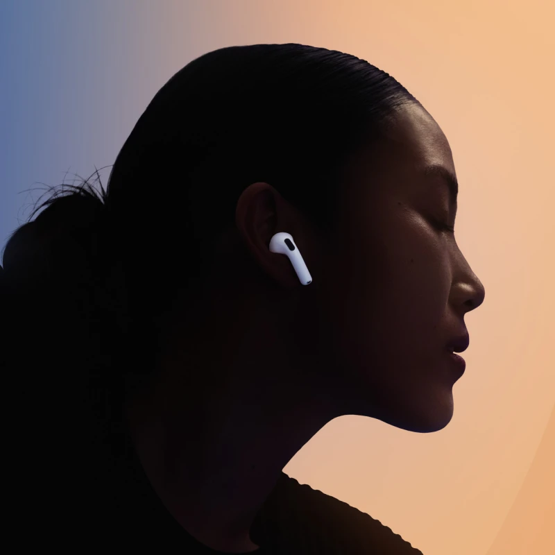 Наушники Apple AirPods 4 (2024) с шумоподавлением