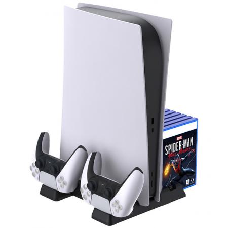 Многофункциональный стенд (подставка) DOBE Multi-Functional Cooling Stand для PS5 