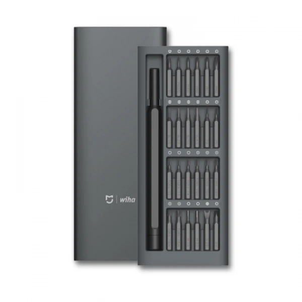 Алюминиевая отвертка с насадками Xiaomi MiJia Wiha 24 в 1 Kit