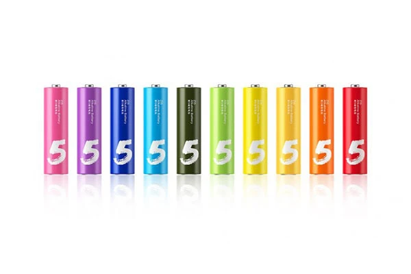Батарейки алкалиновые Xiaomi Rainbow AA