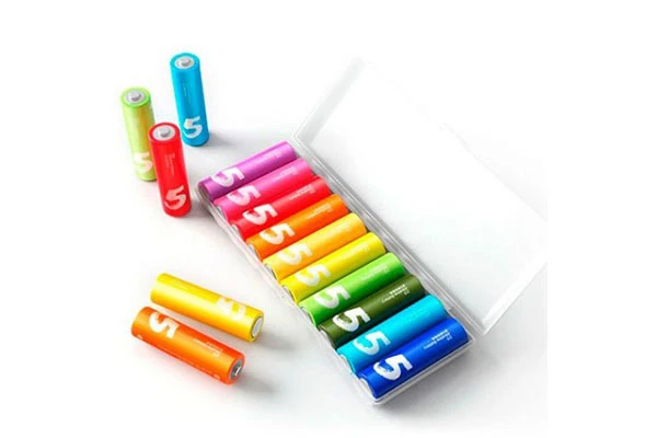 Батарейки алкалиновые Xiaomi Rainbow AA