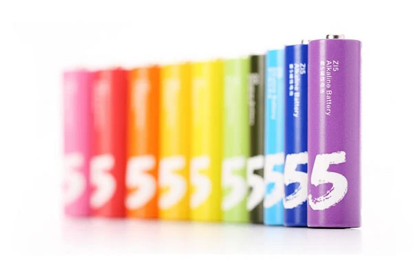 Батарейки алкалиновые Xiaomi Rainbow AA