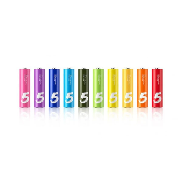 Батарейки алкалиновые Xiaomi Rainbow AA