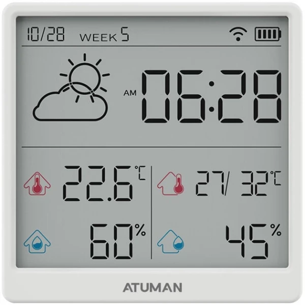 Термометр-гигрометр Xiaomi Duka Atuman TH3