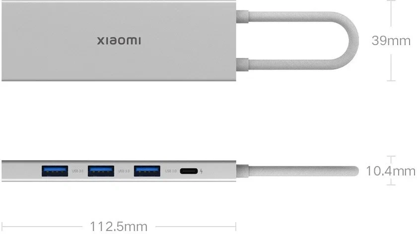 Док-станция Xiaomi 5-in-1 USB/Type-C/HDMI (XMDS05YM)