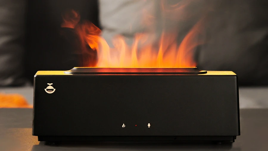 Ароматизатор воздуха Xiaomi Miwaing Whale Wake Fire Fireplace
