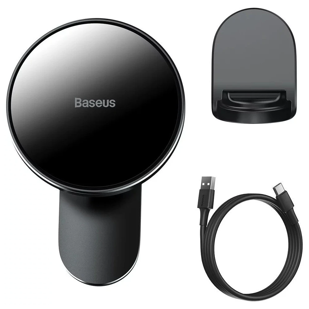 Автомобильный держатель Baseus Big Energy Car Mount Wireless Charger (WXJN-01)