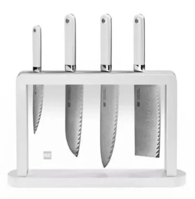 Набор ножей из дамасской стали Xiaomi Huo Hou Knife (4 предм) HU0296