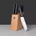 Набор Xiaomi HuoHou Fire Kitchen Steel Knife Set (4 ножа и ножницы с подставкой) HU0057