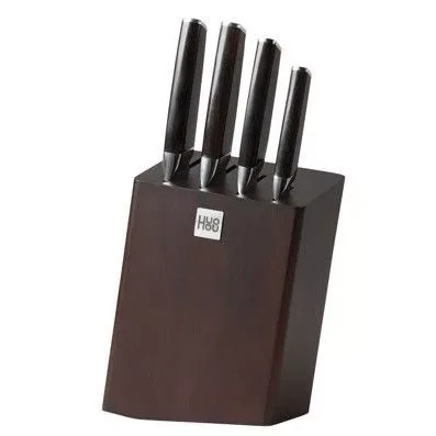 Набор Xiaomi HuoHou Fire Compound Steel Knife Set (4 ножа с подставкой) HU0033