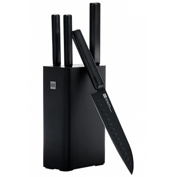 Набор Xiaomi HuoHou Knife (4 ножа с подставкой) HU0076