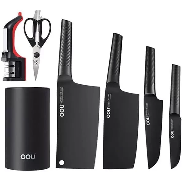 Набор кухонных ножей Xiaomi Oou Black Shark Kitchen Set (7 Предметов)