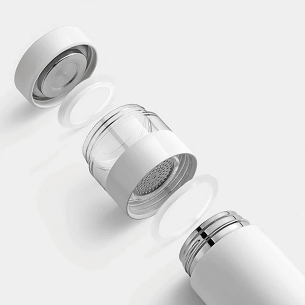 Термос с датчиком температуры Xiaomi Quange H8133 400ml (White)
