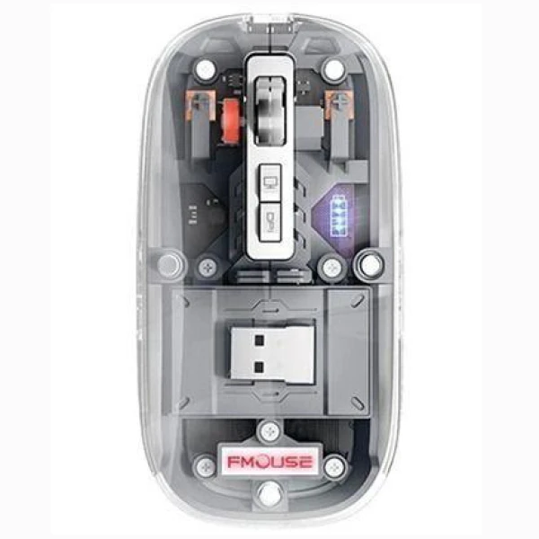 Мышь беспроводная FMOUSE M133 (Gray)