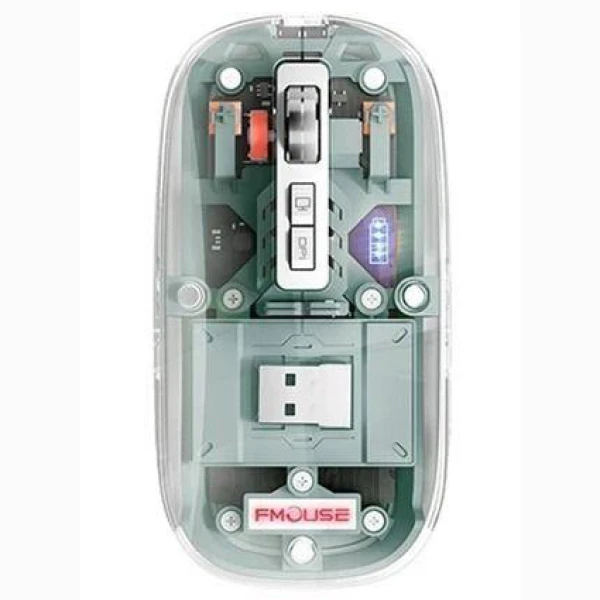 Мышь беспроводная FMOUSE M133 (Green)