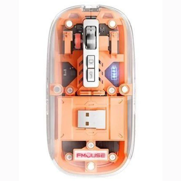 Мышь беспроводная FMOUSE M133 (Orange)