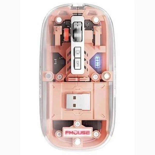 Мышь беспроводная FMOUSE M133 (Pink)