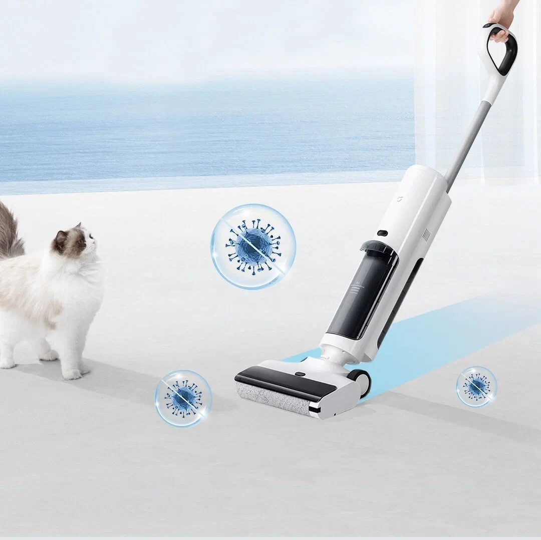 Моющий беспроводной пылесос Xiaomi Mijia Wireless Floor Scrubber 2C