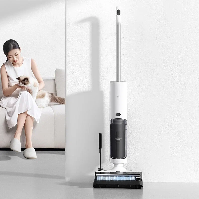 Моющий беспроводной пылесос Xiaomi Mijia Wireless Floor Scrubber 2C