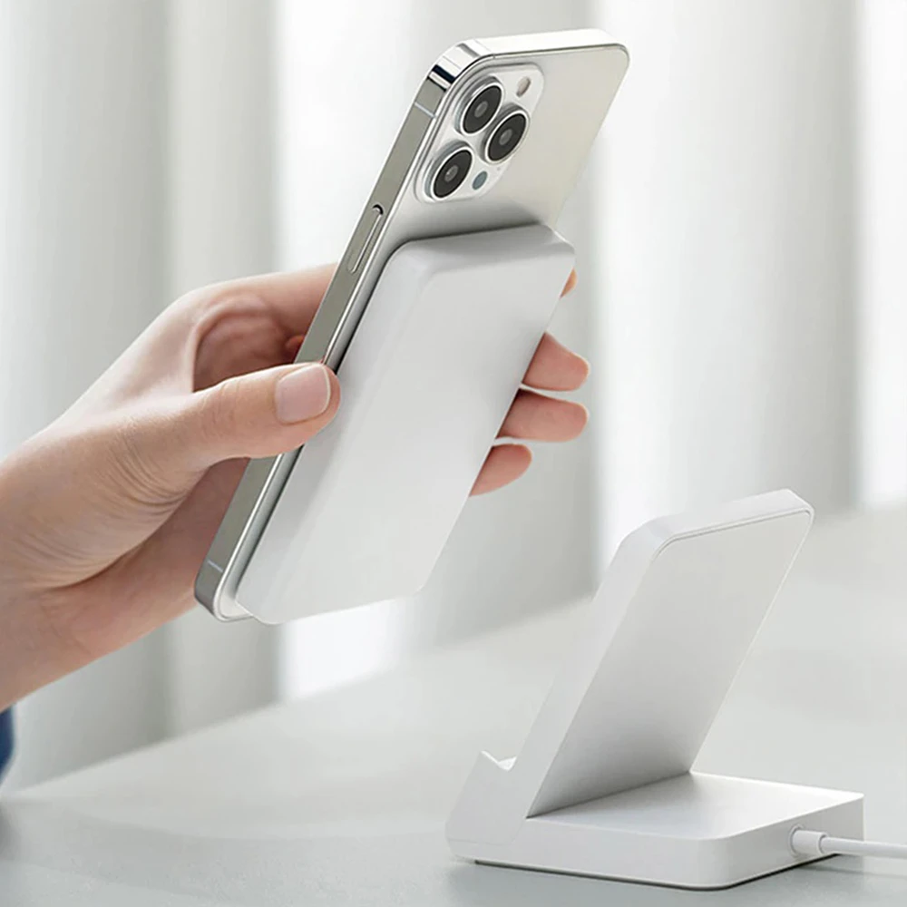 Беспроводное зарядное устройство со съёмным аккумулятором Xiaomi P05ZM 5000 mAh