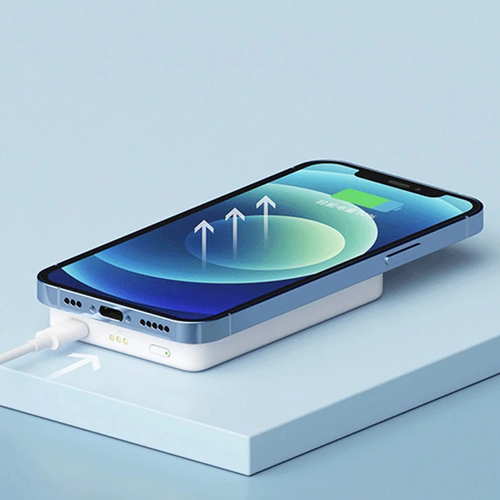 Беспроводное зарядное устройство со съёмным аккумулятором Xiaomi P05ZM 5000 mAh