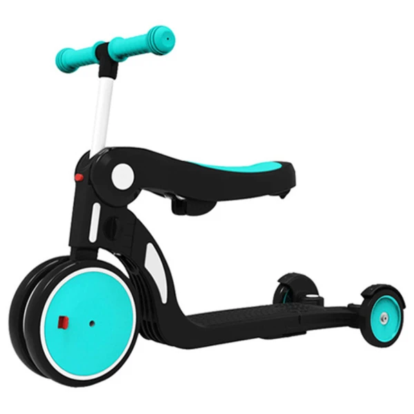 Самокат-беговел 5 в 1 BeBeHoo Deformation Stroller (Blue)