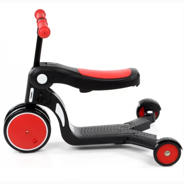 Самокат-беговел 5 в 1 BeBeHoo Deformation Stroller (Red)