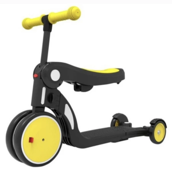 Самокат-беговел 5 в 1 BeBeHoo Deformation Stroller (Yellow)
