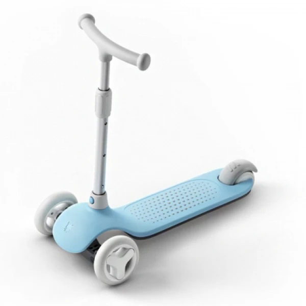 Детский самокат-кикборд Xiaomi Rice Rabbit Scooter (Blue)
