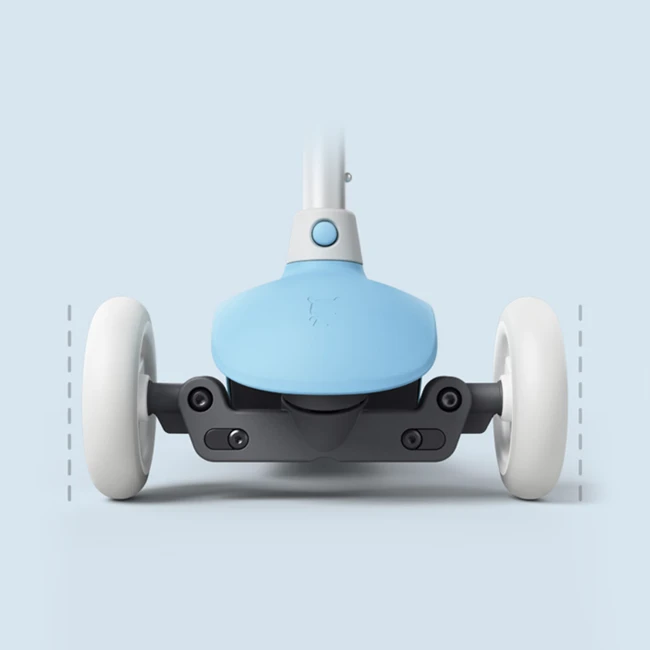 Детский самокат-кикборд Xiaomi Rice Rabbit Scooter (Pink)